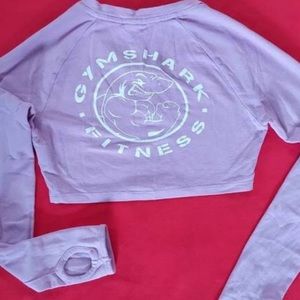 Gymshark Long Sleeve Crop NWT